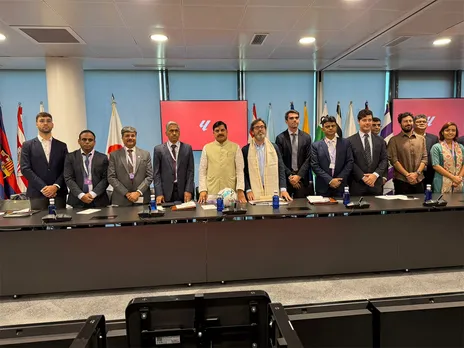 MP CM Mohan Yadav visits La Liga HQ in Madrid. (Photo/X@MPCMO)