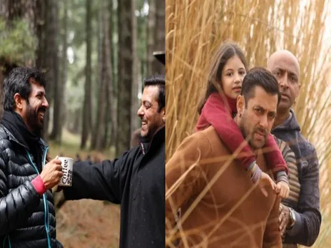 Bts from the film's shoot (Photo/instagram/@kabirkhankk)
