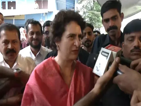 Congress leader and Wayanad MP Priyanka Gandhi (File photo/ANI)