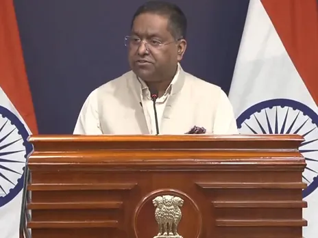 MEA Spokesperson Randhir Jaiswal (Photo/ANI)