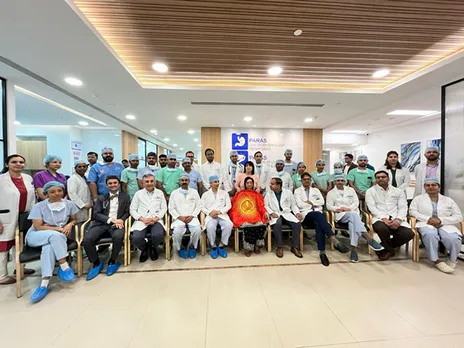 Gurugram hospital performs world’s first living donor liver transplant with double heart valve surgery (Photo/ANI)