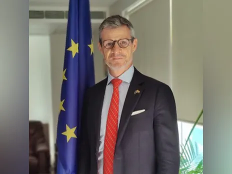 Ambassador of the Delegation of the European Union to India Herve Delphin (Photo/@EUAmbIndia)