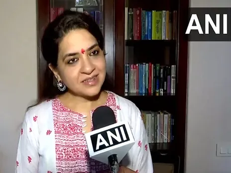 Shiv Sena leader Shaina NC (Photo/ANI)