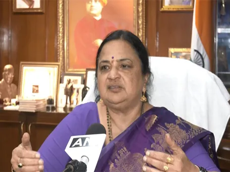 Jawaharlal Nehru University Vice Chancellor Santishree Dhulipudi Pandit (Photo/ANI)