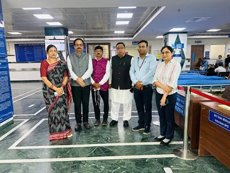 Rajya Sabha MPs Sasmit Patra, Manas Ranjan Mangaraj, Sulata Deo and Niranjan Bishi (Photo/BJD)