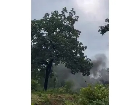 Visuals from the incident site (Photo: CRPF)