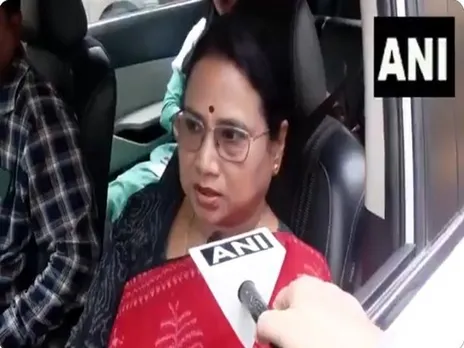 Congress leader Sashmita Behera (Photo/ANI)
