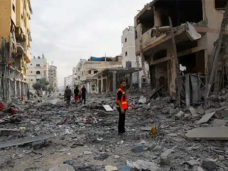 Aftermath of strikes in Gaza (File Photo/ Reuters)