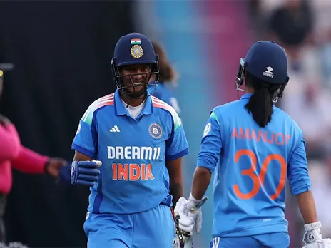 India players in action against England (Photo: ICC)