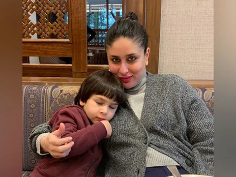 Actor Kareena Kapoor Khan and her son Taimur (Image source: Instagram)