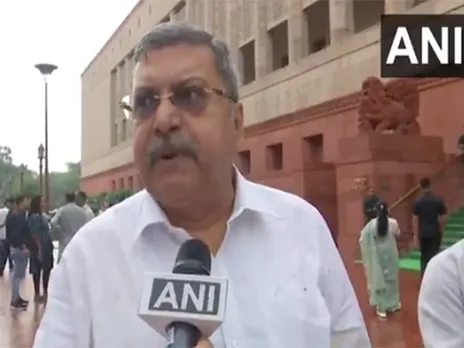 "BJP is torturing Bengalis": TMC MP Kalyan Banerjee says outside the Parliament premises. (PhotoANI)