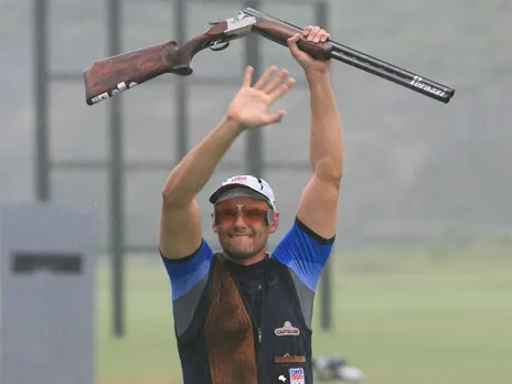 Czech trap shooter David Kostelecky. (Photo: SLI)