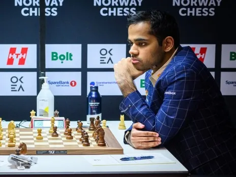 Indian Chess Grandmaster Arjun Erigaisi (Photo/Norway Chess)