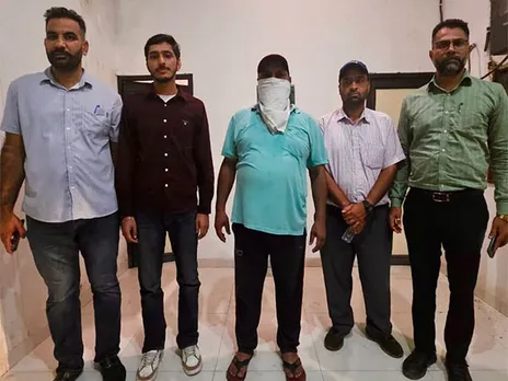 ASI caught by Punjab Vigilance (Photo/ANI)