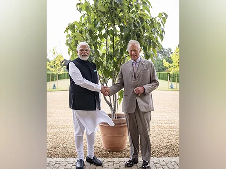Prime Minister Narendra Modi with King Charles (Image: X@RoyalFamily)