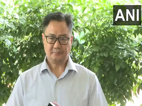 Union Parliamentary Affairs Minister, Kiren Rijiju (Photo/ANI)