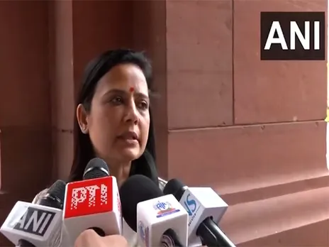 Trinamool Congress MP Mahua Moitra (Photo/ANI)