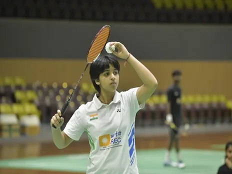 Tanvi Sharma in action. (Photo: BAI)