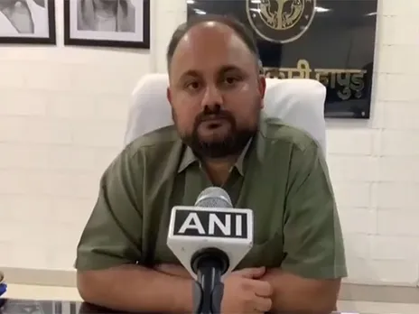 District Magistrate of Hapur, Abhishek Pandey (Photo/ANI)