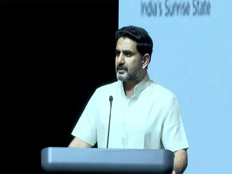 Andhra Pradesh Minister Nara Lokesh (Photo/ANI)