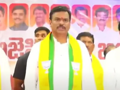 BJP Andhra Pradesh State President, PVN Madhav (Photo/ANI)