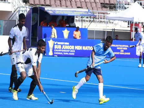 Players in action (Photo: Hockey India)