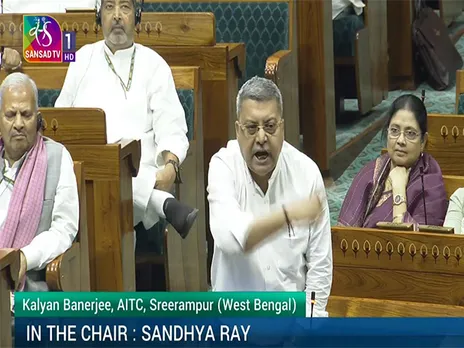 TMC MP Kalyan Banerjee. (Photo/ Sansad TV)
