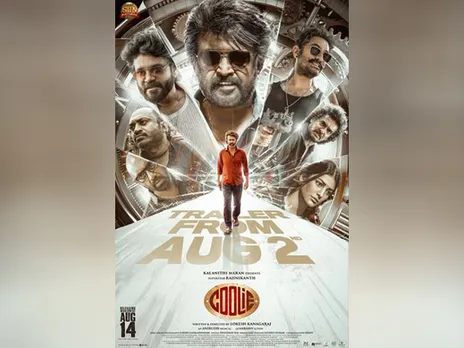Rajinikanth's Coolie Poster (Photo/Instagram@sunpictures)