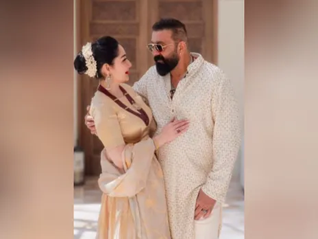 Sanjay Dutt and Maanayata (Image source: Instagram@maanayata)