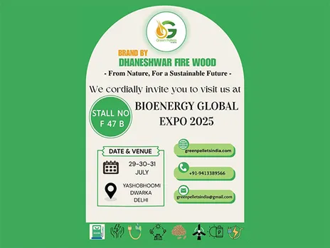 Green Pellets India to Showcase Sustainable Fuel Innovations at Bioenergy Global Expo 2025