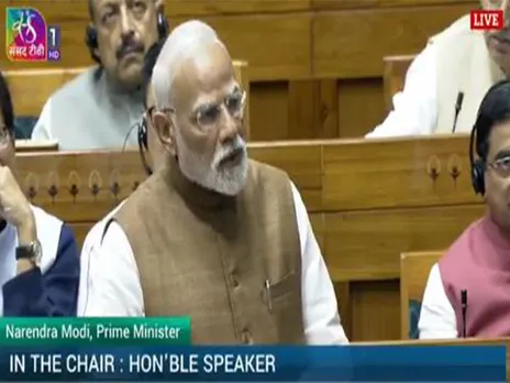 Prime Minister Narendra Modi (Photo/Sansad TV)
