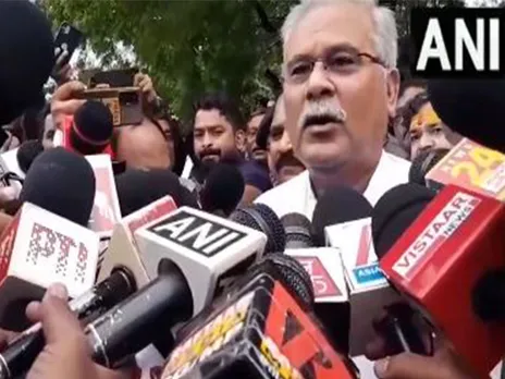 Former Chhattisgarh Chief Minister Bhupesh Baghel (Photo/ANI)