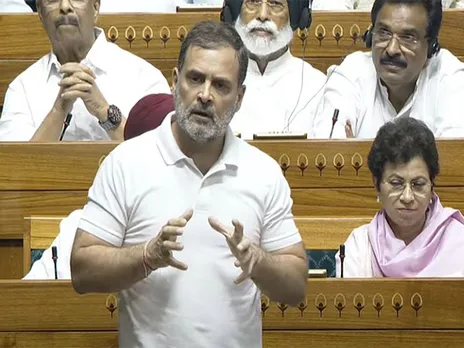 Congress MP and Lok Sabha LoP Rahul Gandhi (Photo/Sansad TV)