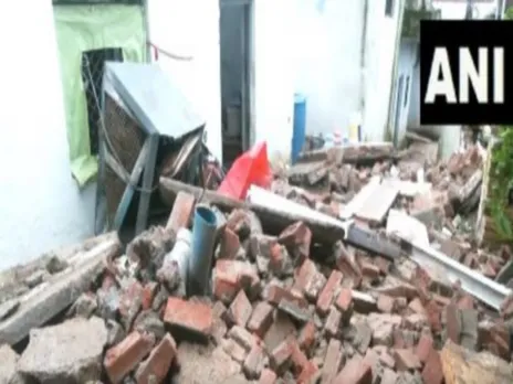 Visuals from the site of collapse (Photo/ANI)