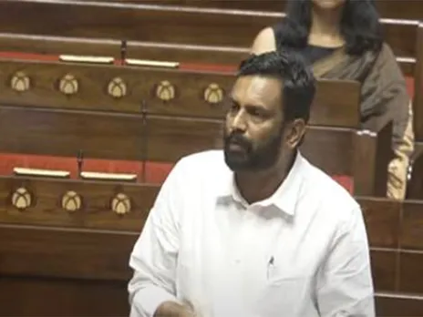 CPI MP P Sandosh Kumar (Photo/Sansad TV)