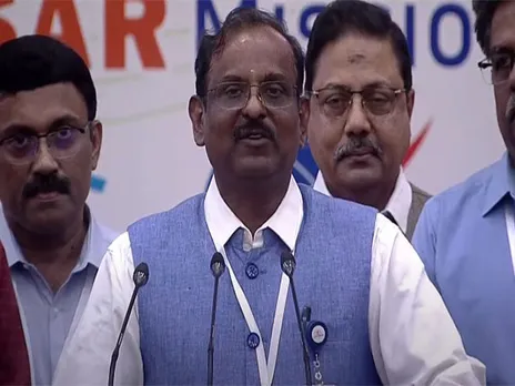 ISRO Chairman and Secretary, Dr V Narayanan (Photo/ANI)