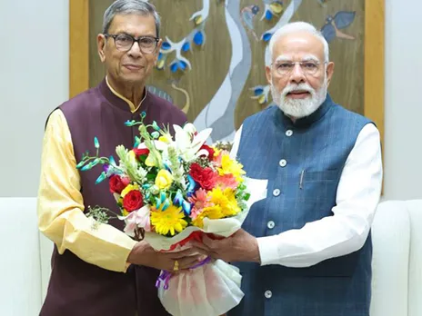 Governor of Haryana, Professor Ashim Kumar Ghosh, met Prime Minister Narendra Modi (Photo/X: @PMOIndia)