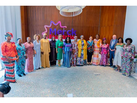 Merck Foundation Chairman, CEO, along with 14 First Ladies during 7th Edition of Merck Foundation First Ladies Initiative - MFFLI Summit