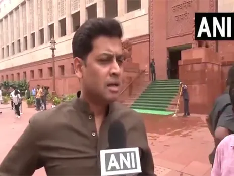 Shiv Sena MP Shrikant Shinde (Photo/ANI)