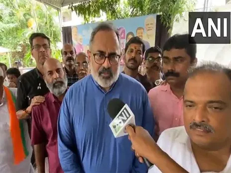 Kerala BJP President Rajeev Chandrasekhar (Photo/ANI)