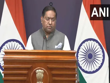 MEA spokesperson Randhir Jaiswal (Photo/ANI)