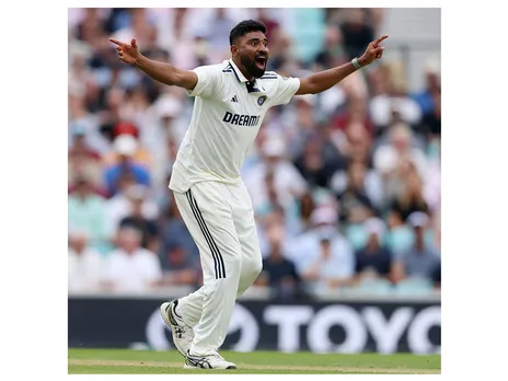 Mohammed Siraj. (Photo: X/BCCI)