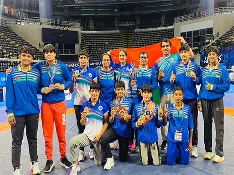India Women's Wrestling team. (Photo: WFI)
