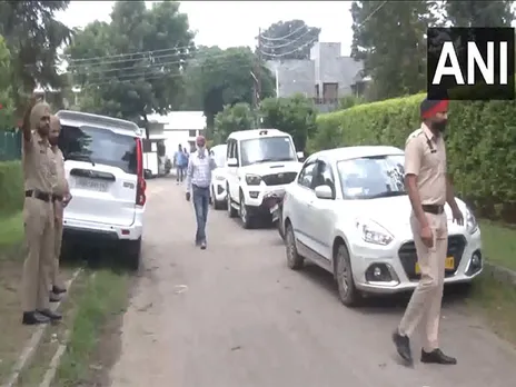 Punjab Vigilance Bureau raids Ranjit Singh Gill's residence in Chandigarh. (PhotoANI)