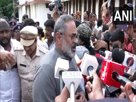 Kerala BJP President Rajeev Chandrasekhar (Photo/ANI)