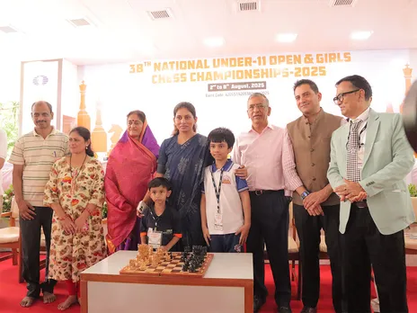 Union Minister Raksha Khadse inaugurating 38th National Under-11 Championship (Image: SAI media)