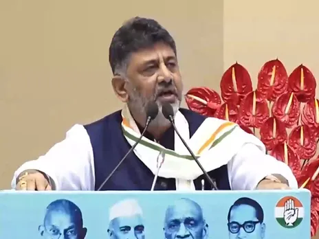 Karnataka Deputy Chief Minister DK Shivakumar (Photo/ANI)