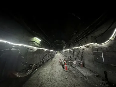 A view of a tunnel at El Teniente copper mine (Photo/Reuters)