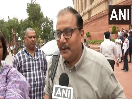 Rashtriya Janata Dal (RJD) MP Manoj Jha (Photo/ANI)