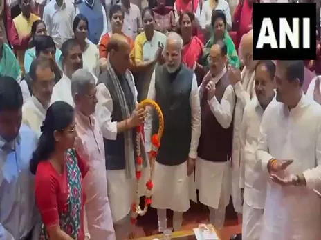PM Modi felicitated by NDA MPs for success of Operation Sindoor (Photo/ANI)